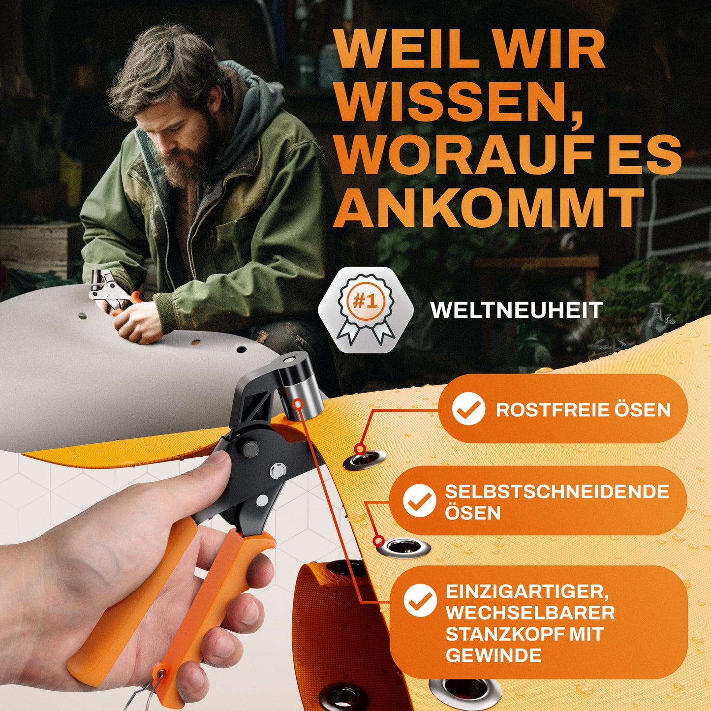 Ösenzange Alpha Ø10mm